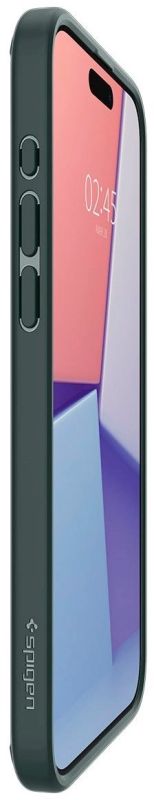 Чохол Spigen для iPhone 15 Pro Max, Ultra Hybrid, Abyss Green