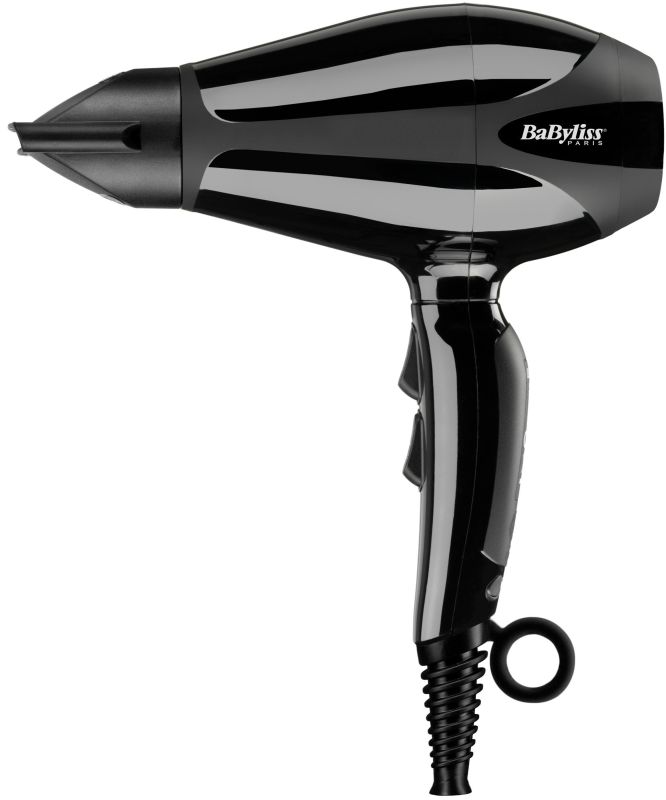 Фен Babyliss, 2400Вт, 3 режими, дифузор, іоніз-я, хол. обдув, чорний