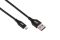 Кабель USB-A > microUSB зарядки/синхронизации 2E, 1м, Glow, черный