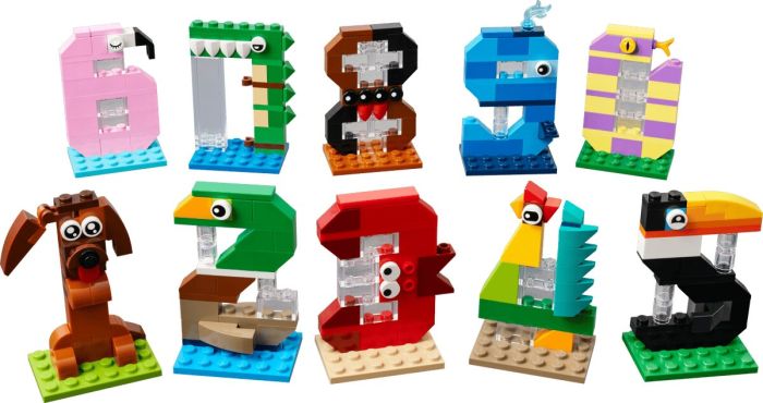 Конструктор LEGO Iconic Цифри на день народження