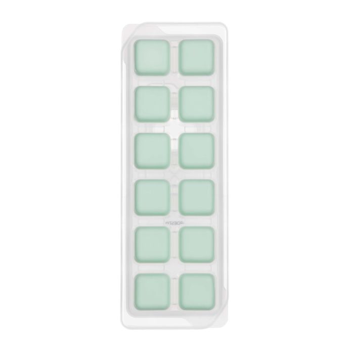 Форма для льда с крышкой ARDESTO Fresh, 26х9.5х3.5см, силикон, пластик, зелений