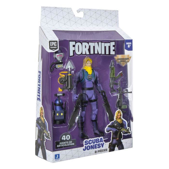 Колекційна фігурка Fortnite Legendary Series Scuba Jonesy, 15см