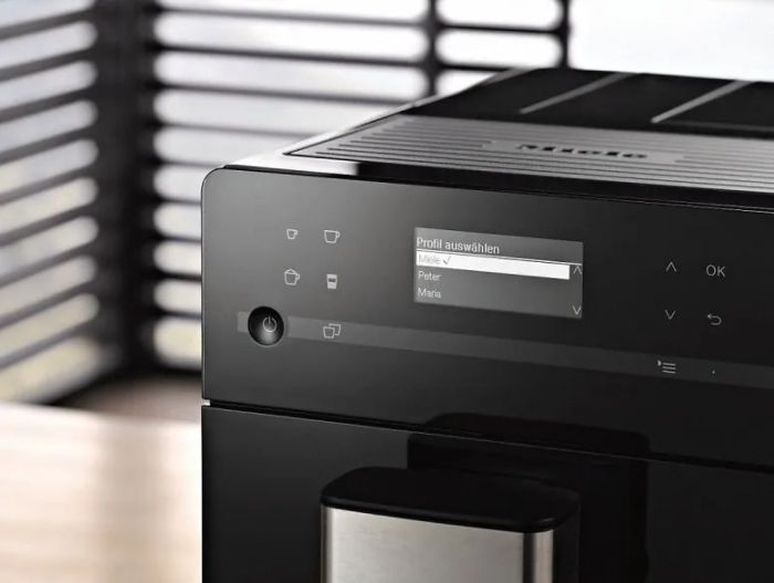 Кавомашина Miele CM 5310 1.3л, зерно + мелена, автомат.капучинатор, авторецептів - 12, чорний