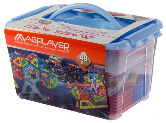 Конструктор Magplayer магнітний набір 48ел