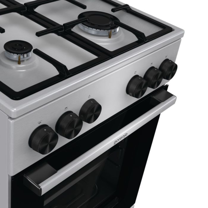 Плита Gorenje газова, 70л, 50x60см, чугун, нерж