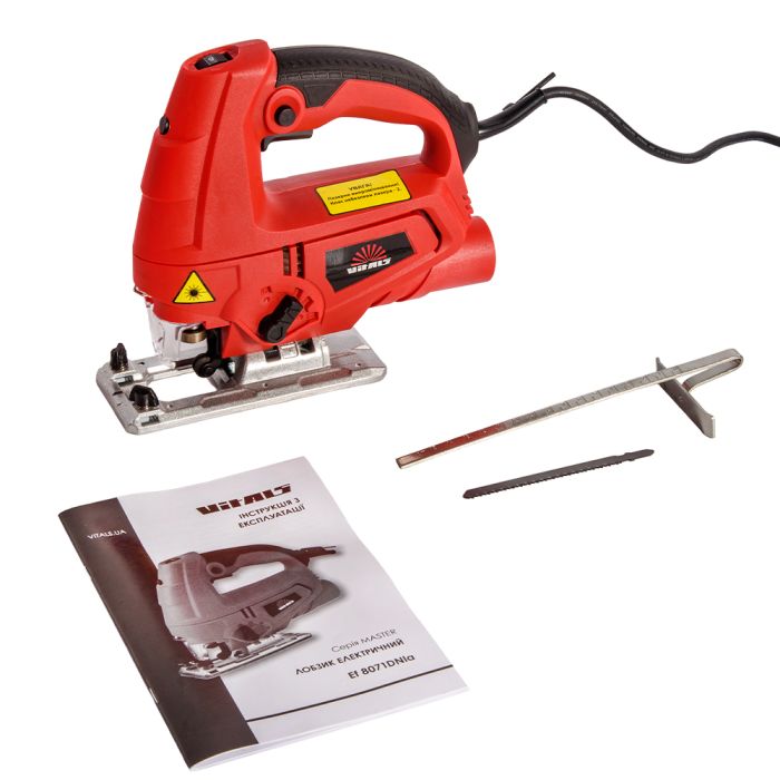 Лобзик Vitals Master Ef 8071DNla 710Вт 3000об/хв хід 18мм 2.1кг