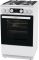 Плита Gorenje газовая, 67л, 50x60см, дисплей, IconLed, чугун, белый