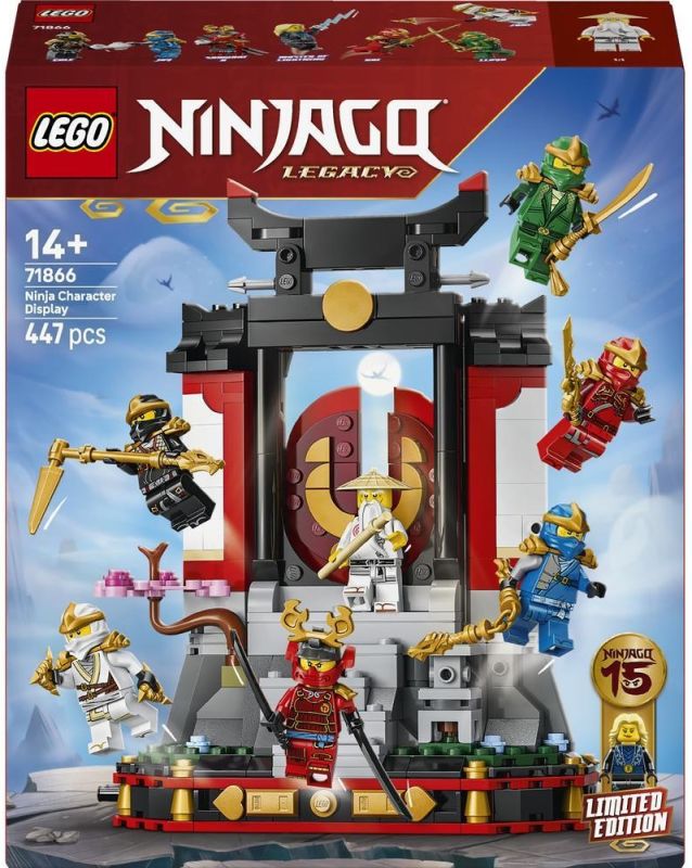 Конструктор LEGO Ninjago Модель персонажів ніндзя. 15-та річниця