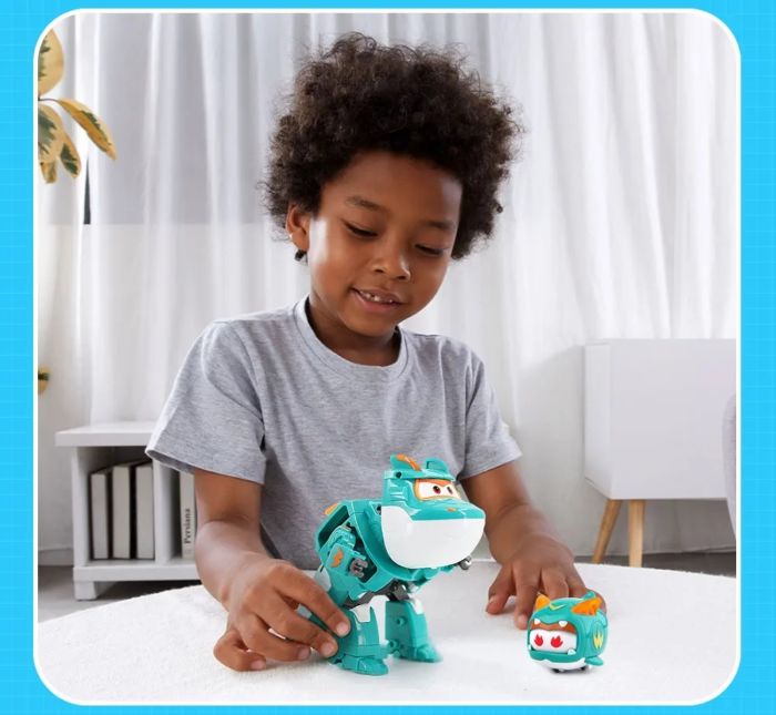 Игровой набор Super Wings Transforming Тино и любимец (Tino & Pet)