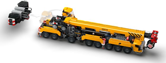 Конструктор LEGO City Жовтий пересувний будівельний кран