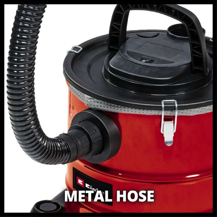 Пилосос професійний для золи Einhell TC-AV 1720 DW 1250Вт 175мБар контейнер 20л 3.7кг