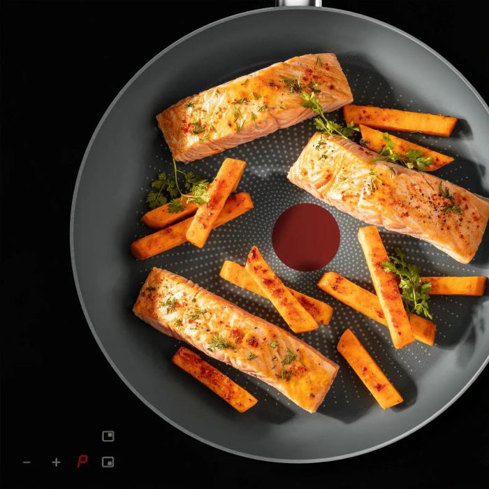 Сковорода Tefal Halo EUCALYPTUS, 28 см, алюминий, бакелит, серый