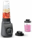 Блендер Tefal стаціонарний Blend UP Essential, 800Вт, чаша-700мл, тритан, чорно-сірий