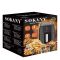 Аерогриль-фритюрниця Sokany SK-8018 електрична на 5л 1400 Вт чорна