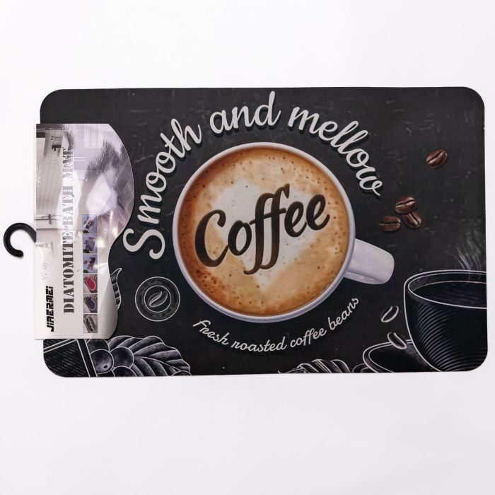 Килимок для кухні Smooth and mellow Coffee 38*58 см діатомітовий HP-42-45