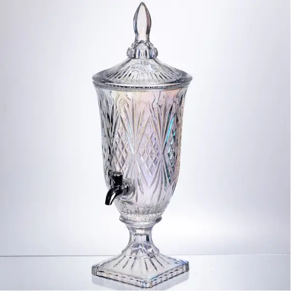 Лимонадниця Crystal Trinity 2 літри з краном для соку мохіто молока напоїв HP-19-301