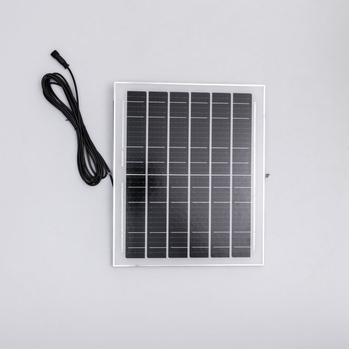Вуличний LED ліхтар на сонячних батареях 31.6x27.8x7.5 см прожектор світлодіодний вуличний 270 LED 300 Вт із сонячною панеллю HP-5-62
