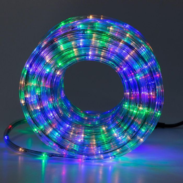 Гірлянда вулична стрічка світлодіодна Дюралайт 240 LED 7м морозостійка прозорий дріт DR10МML