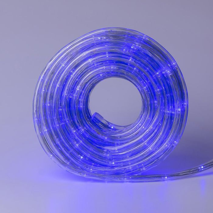 Гірлянда вулична стрічка світлодіодна Дюралайт 240 LED 7м морозостійка прозорий дріт Синій DR10МBL