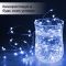 Гірлянда світлодіодна на батарейках GarlandoPro 30LED 3м мідний дріт гірлянди роса Синій 1733018BL