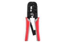 Кліщі для обпресування штекерів Intertool RJ11 (4P) RJ12 (6P) RJ45 (8P) (HT-7052)