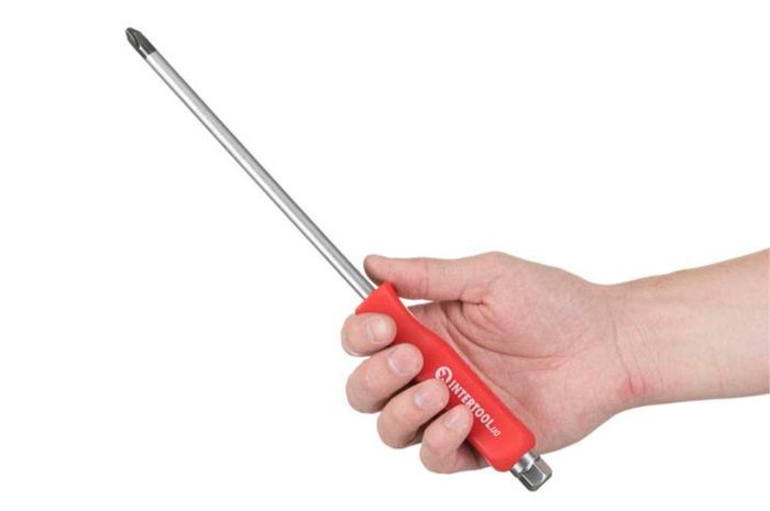Викрутка Intertool хрестова ударна PH4 х 200 мм (HT-0490)