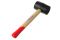 Киянка Intertool 450 г х 65 мм Чорна ручка дерев'яна (HT-0237)