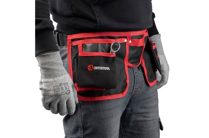 Пояс слесарно-строительный Intertool 11 карманов (SP-1015)