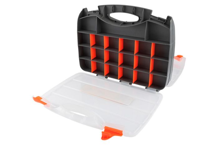 Органайзер Mastertool 15" 2-в-1 380 х 290 х 80 мм (79-3130)