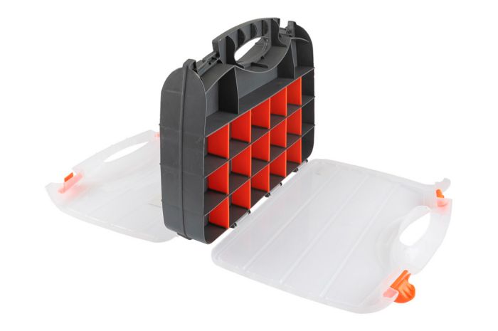 Органайзер Mastertool 15" 2-в-1 380 х 290 х 80 мм (79-3130)