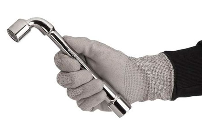 Ключ торцевий L-подібний з отвором Intertool 17 мм (HT-1617)