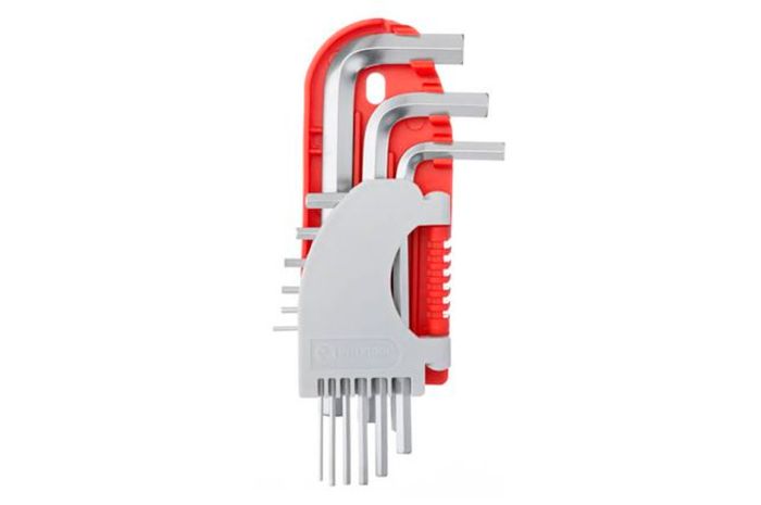 Набір ключів шестигранних Intertool 1.5-10мм PRO (9шт) (HT-1801)