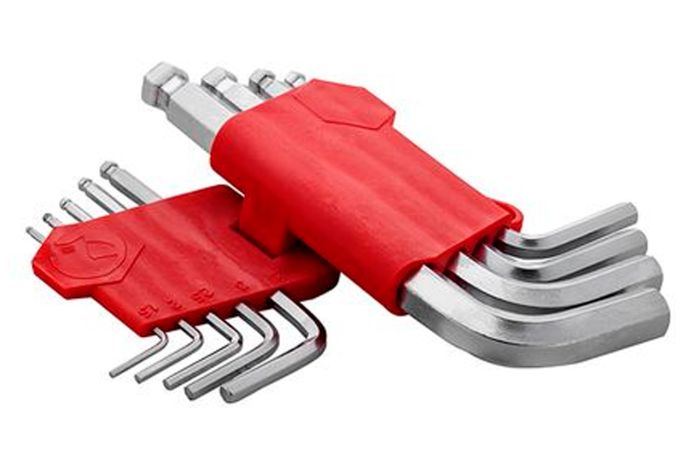 Набір шестигранних ключів Intertool 9 шт. з кулею (HT-0605)