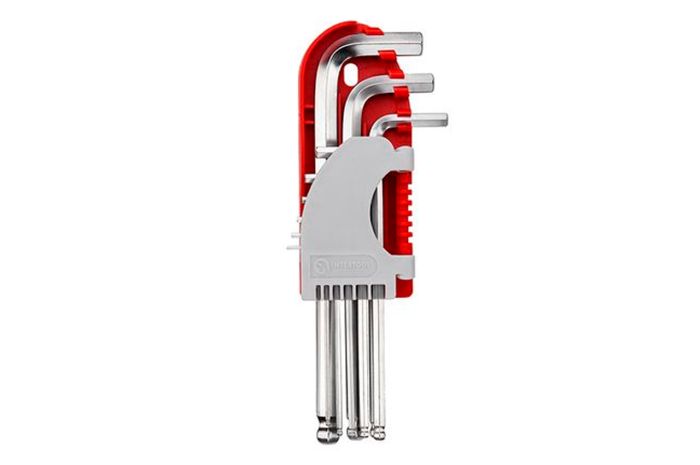 Набор шестигранных ключей Intertool 9 шт. с шаром Pro (HT-1813)
