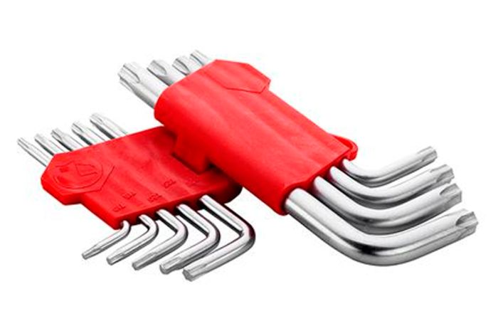 Набір Torx ключів Intertool 9 шт. (HT-0607)