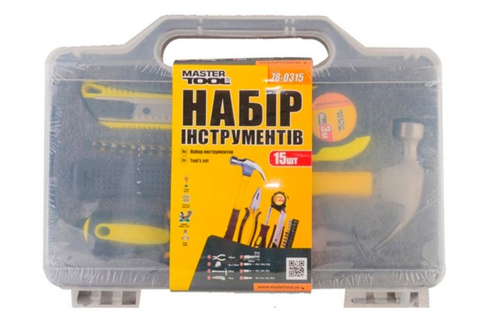 Набір інструменту Mastertool 15 од. (78-0315)