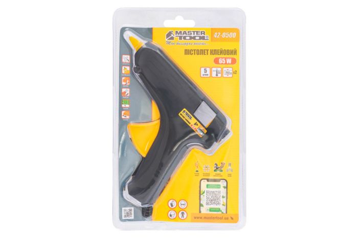 Пістолет клейовий Mastertool 11.2мм x 40Вт (42-0500)