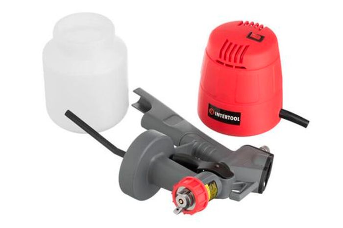 Краскопульт електричний HVLP Intertool 450Вт x 1000 мол (DT-5045)