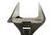 Ключ розвідний Mastertool 250 мм (0-50 мм) розширений захоплення (76-0323)