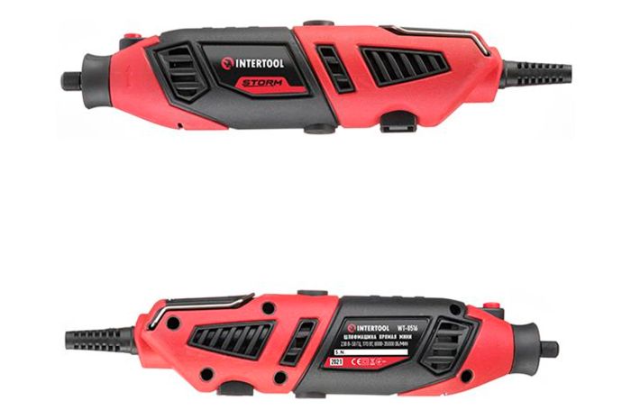 Пряма шліфмашина Intertool Storm 170 Вт (WT-0516)