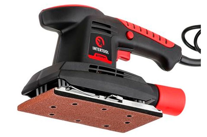 Вібраційна шлифмашина Intertool 200 Вт SemiPro (WT-0521)