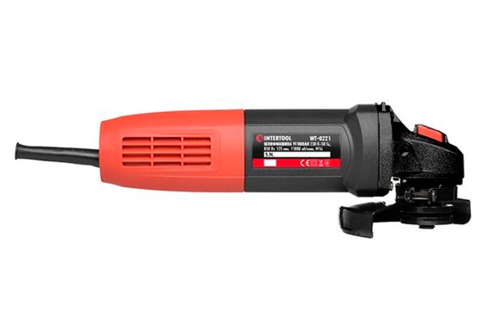 Угловая шлифмашина Intertool 850 Вт x 125 мм SemiPro (WT-0221)