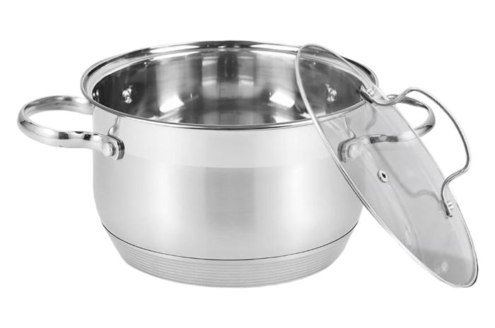 Каструля нержавіюча Maestro 220 x 5.1 л (MR-3512-22)