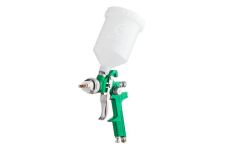 Краскопульт пневматичний HVLP Intertool 600 мл x 1.3 мм верхній бак (PT-0117)