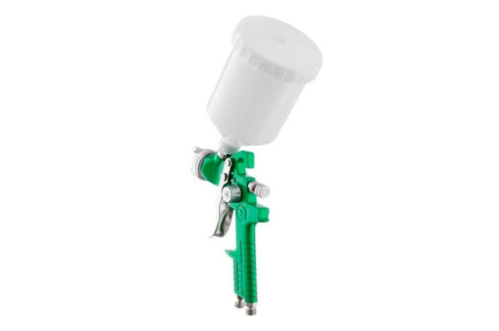 Краскопульт пневматический HVLP Intertool ⌀1.4мм x 600мл ВБ (PT-0118)