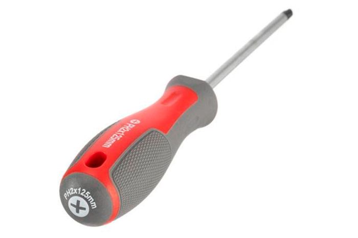 Викрутка Intertool PH2 x 125 мм Pro (VT-3321)