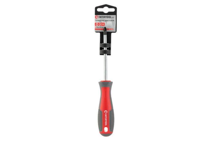 Викрутка Intertool PZ2 x 100 мм Pro (VT-3333)