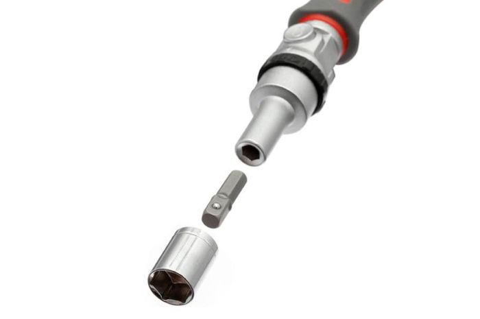 Набор отверток Intertool с насадками Pro 51 ед. (VT-3352)