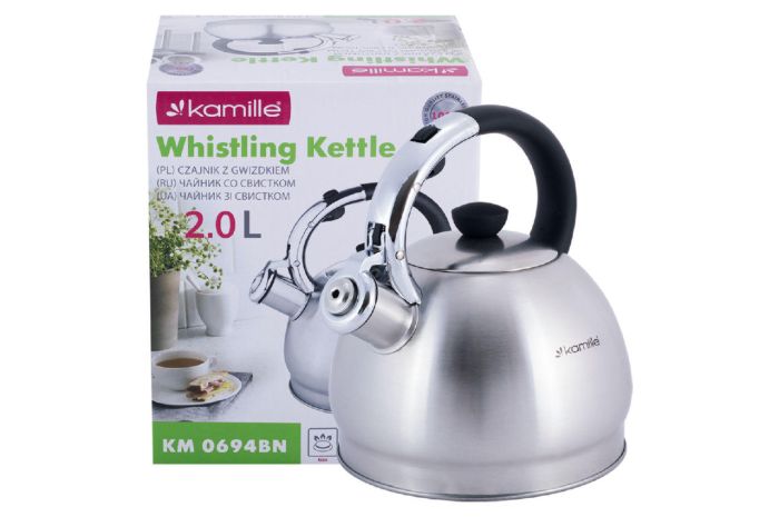 Чайник нержавеющий Kamille 2 л 0694BN (0694BN)