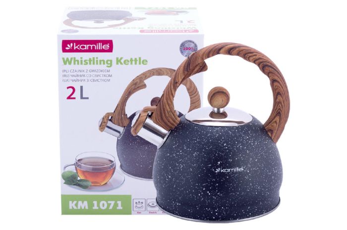 Чайник нержавіючий Kamille 2 л 1071 (1071)